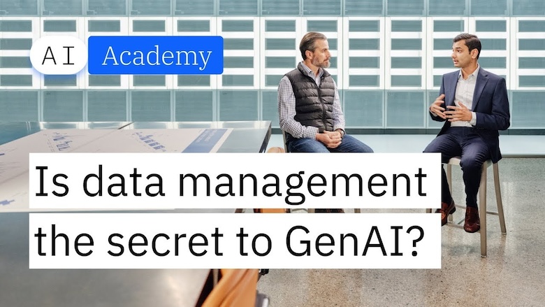 Is Data Management the Secret to Generative AI?